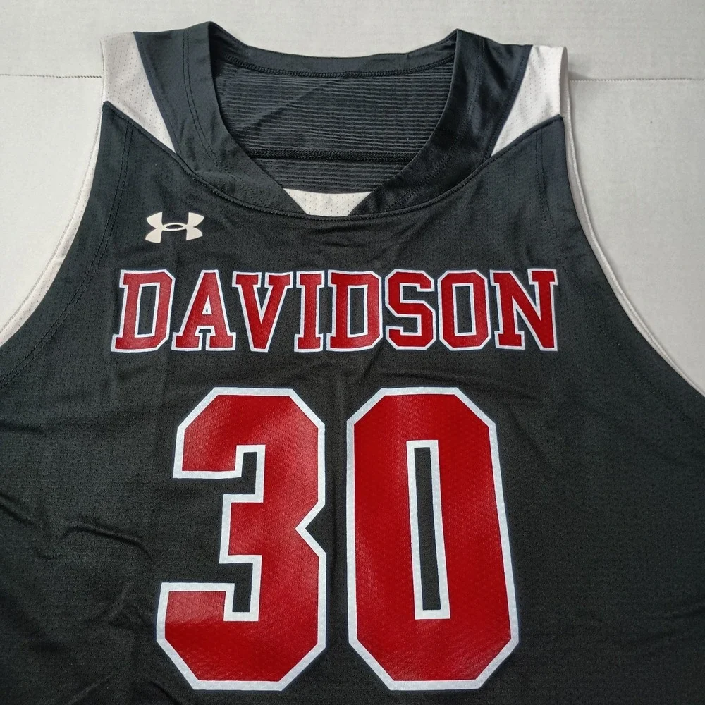 Under Armour Stephen Curry #30 Davidson‎ Wildcats Jersey Men's L NCAA College